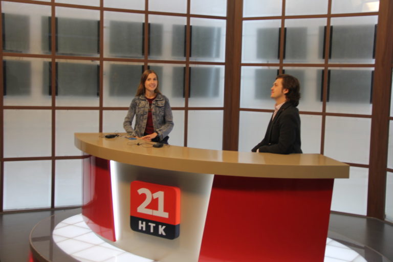 Экскурсия на телестудию НТК 21