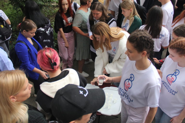 Студенты приняли участие во Всероссийской акции «Капля жизни»