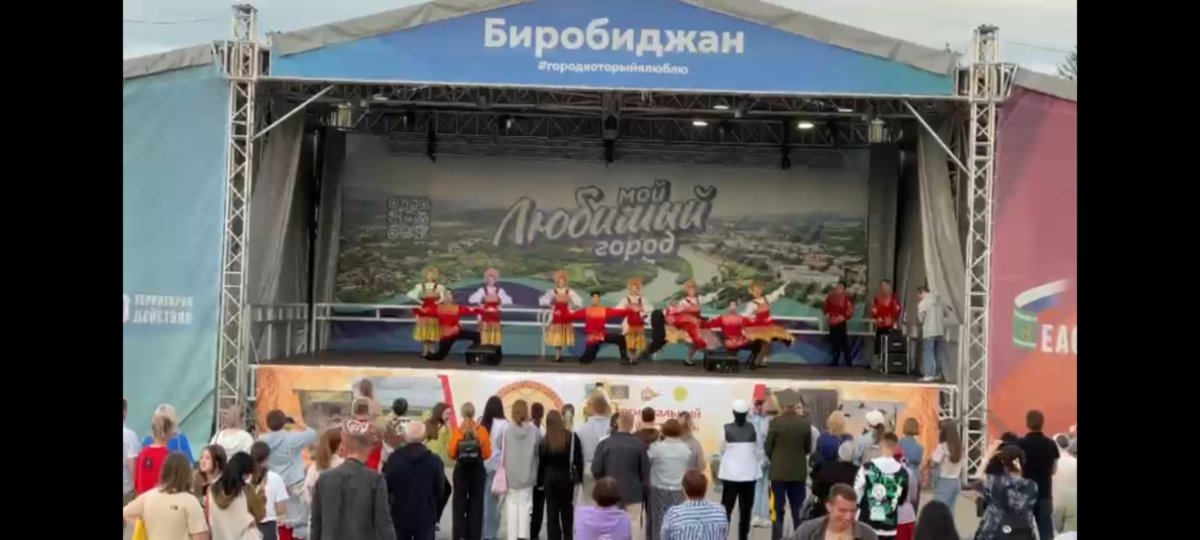 Участие в I Международном казачьем фестивале «БАГАТИЦА» принял народный ансамбль танца «Овация»