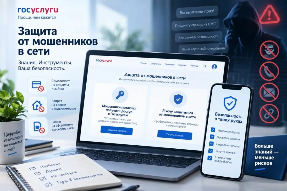 Информационно-справочные материалы по жизненной ситуации «Защита от мошенников в сети»